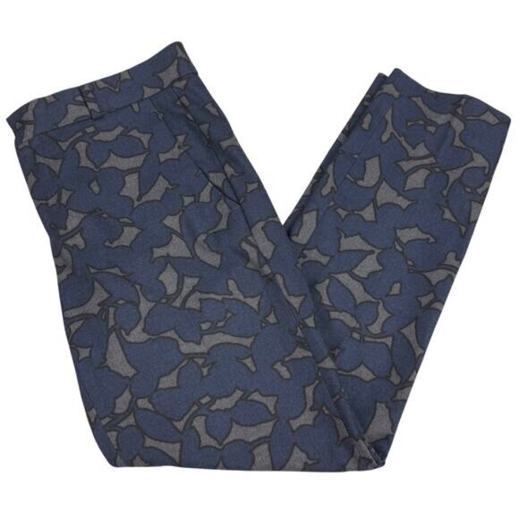 Banana Republic Avery Flannel Pant In Nouvelle Floral Warm Size 0 - Picture 2 of 6